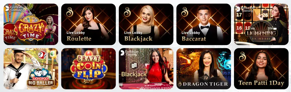Jeux de casino en direct VERSAILLES CASINO